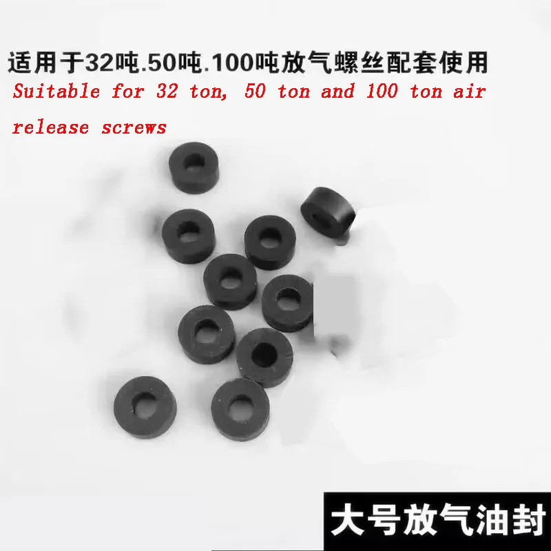 Vertical Hydraulic Jack Universal Vent Valve Oil Return Relief Valve Vent Screw Oil Seal