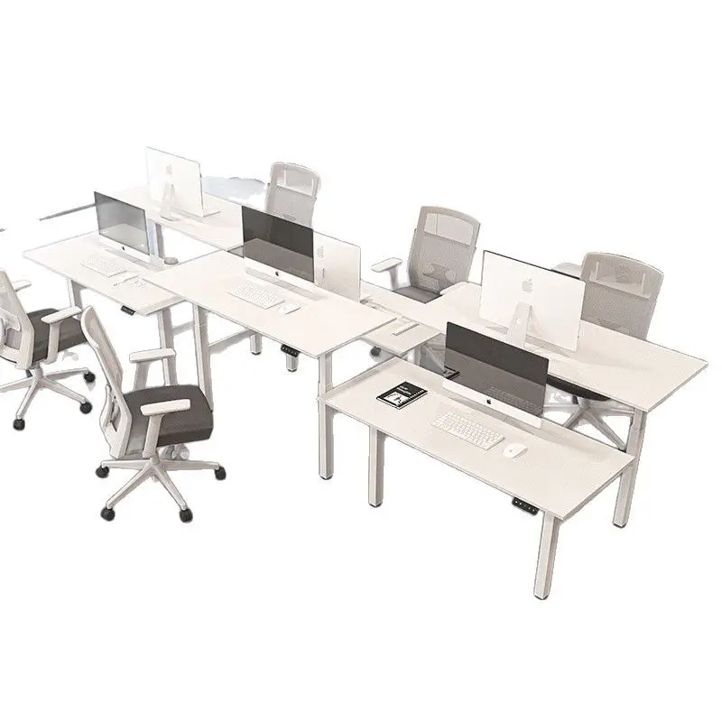 Office Professional Desk Electric Desk Electric Lifting Table Double Sitting Electric Desk