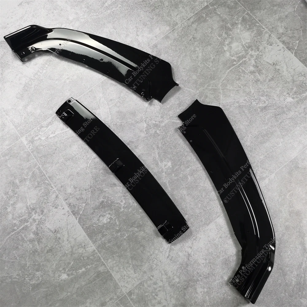 Front Bumper Lip Spoiler Splitter Diffuser Retroft For Bmw F32 420d 430d 430i Non-M Sport 2-Door Coupe 2013-2020 Bodykits Tuning