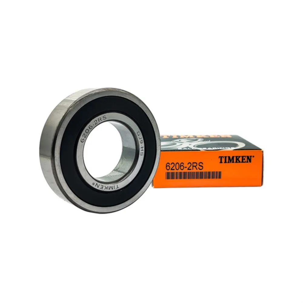 TIMKEN 6203-2RSC3 17x40x12mm Double Rubber Seal Bearings C3 Clearance Pre-Lubricated  Stable Performance Cost Effective Bearings