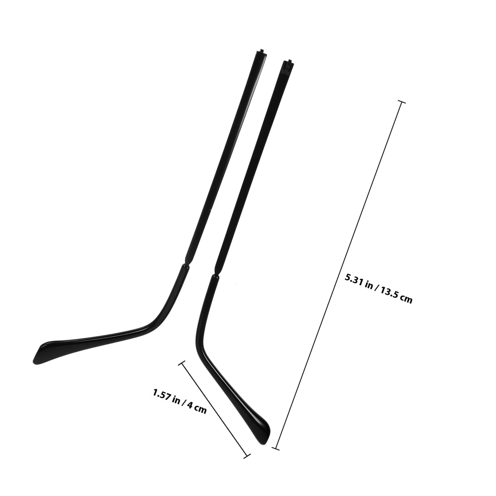 1Pair Eyeglasses Arm Replacement Metal Professional Lightweight Comfortable Easy Install Glasses Repair Accessories