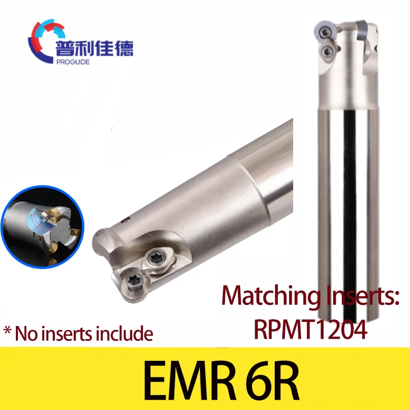 Wear resistant milling cutter bar EMR cnc tools 6R shank milling cutter holder C32-33-200L-2T