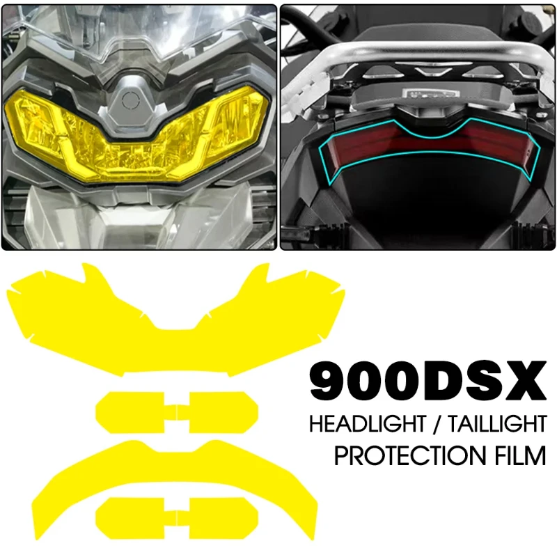 

Защитная пленка для фар VOGE DSX900 DS900X, защитные наклейки для задних фонарей LONCIN Voge 900DSX DSX 900, 900 DSX DS900