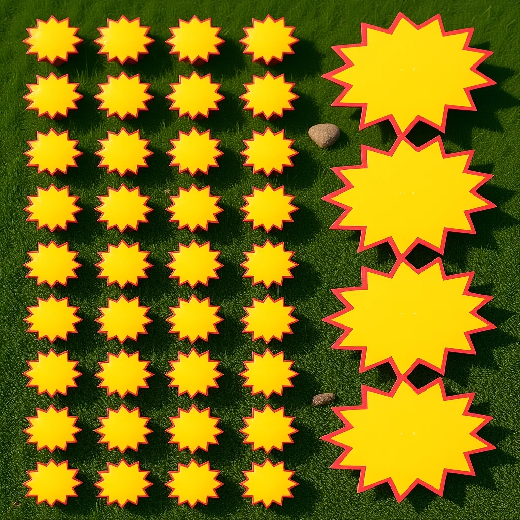 

100Pcs Blank Price Tags Supermarket Retail Price Labels Small Shelf Signs for Fruit Vegetable Clothing Stores Long