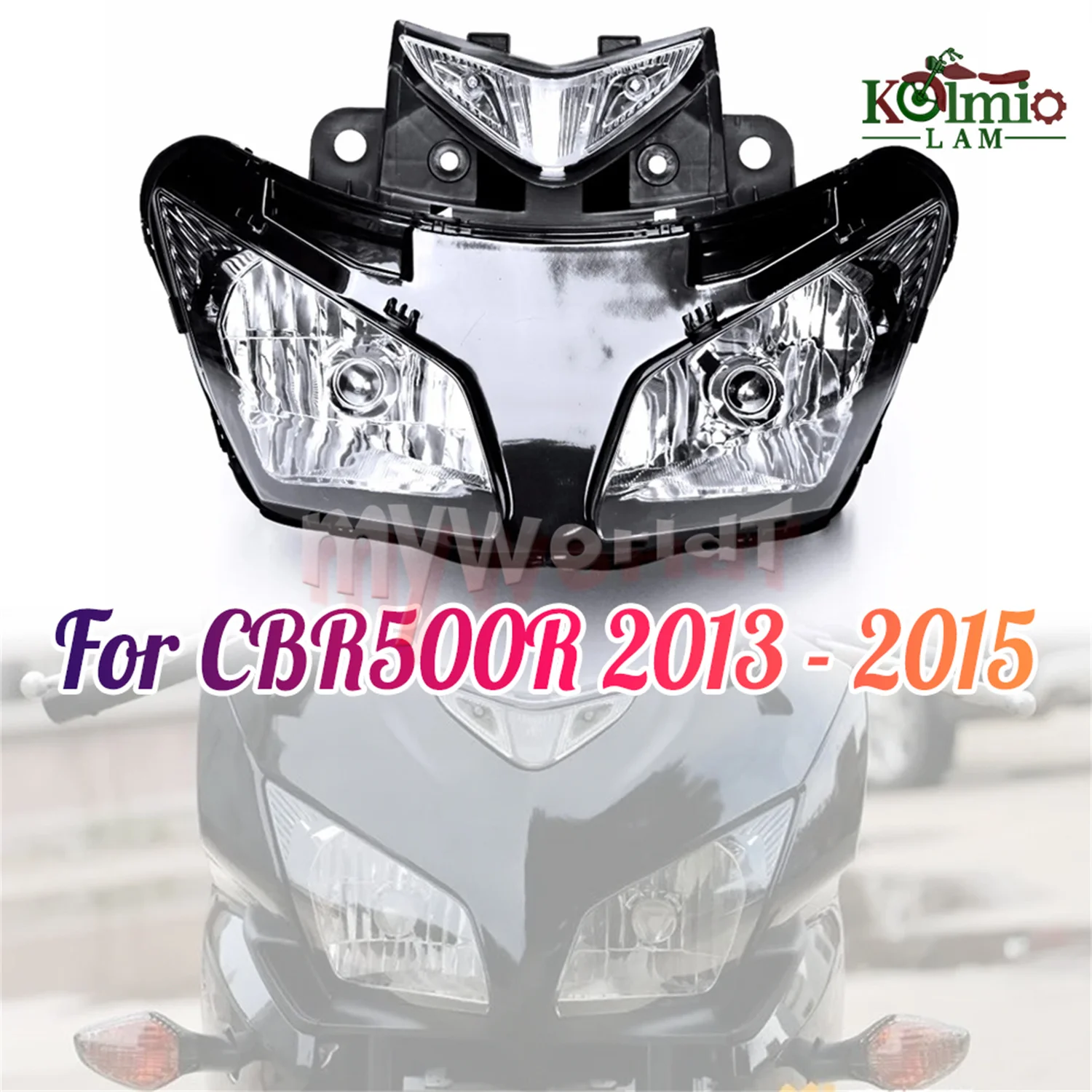 Fit For HONDA CBR500R 2013 - 2015 CBR 500 R Motorcycle  HeadLight Assembly Headlamp