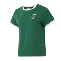 Puma Women's Clothing Behind the Green Ss Tee W Short-Sleeved Breathable Casual T-Shirt Running Fitness Half-Sleeved 631725-60