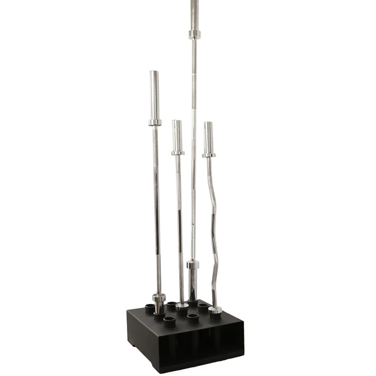 High Quality Customized Logo Gym Bar Holder Wholesale Cheap Fixed Barbell Rack Made of Steel and Metal