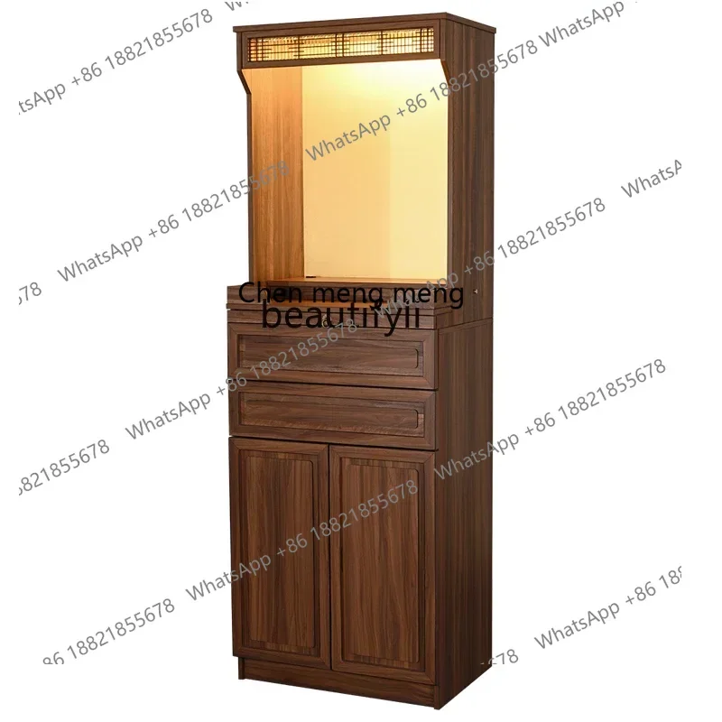 E153 Buddha Cabinet Modern Simple Home Living Room Worship Table God of Weah Guanyin Economical Aar Clothes Closet