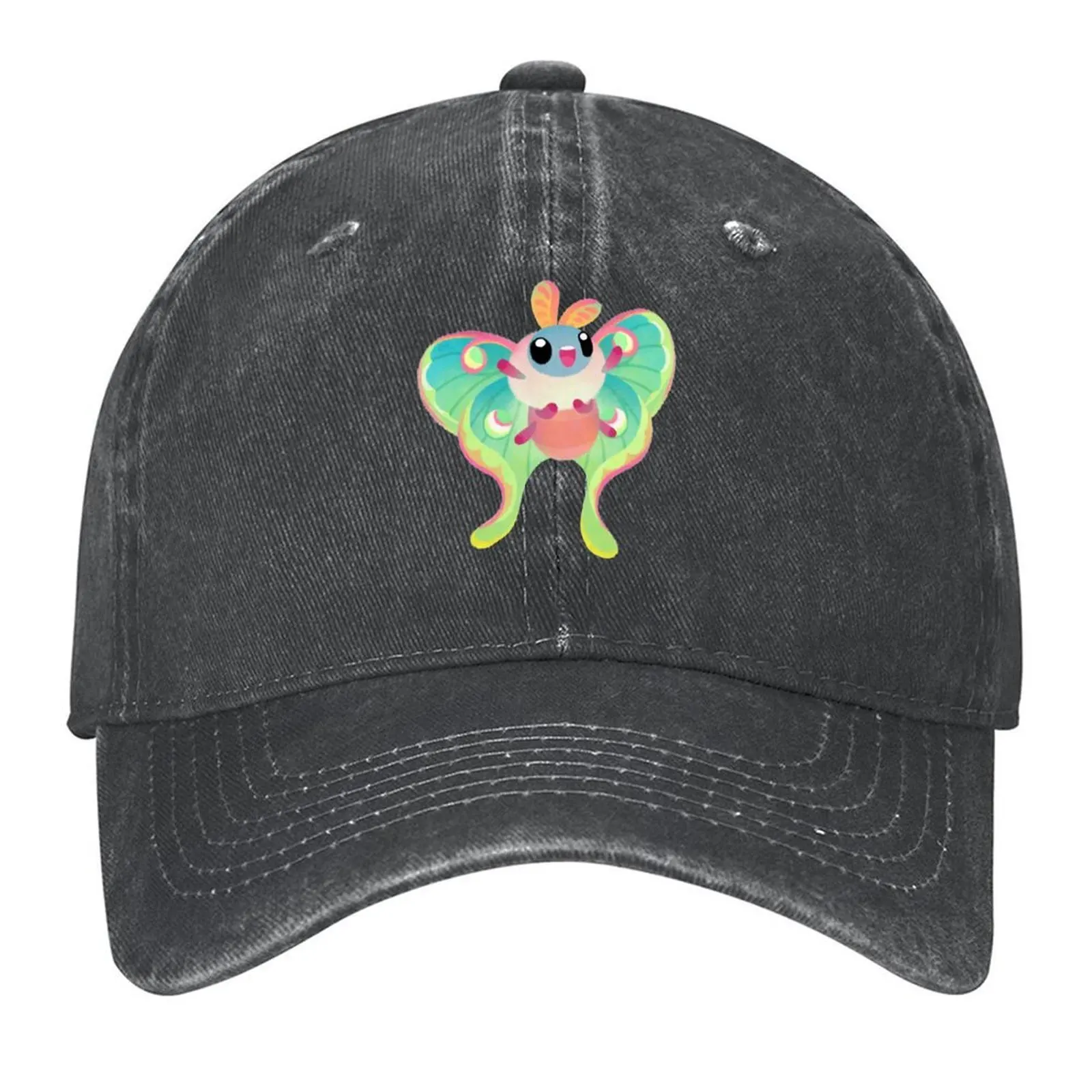 

Luna Moth Baseball Cap Custom Cap Beach Bag sun caps Vintage Men Hats Women's