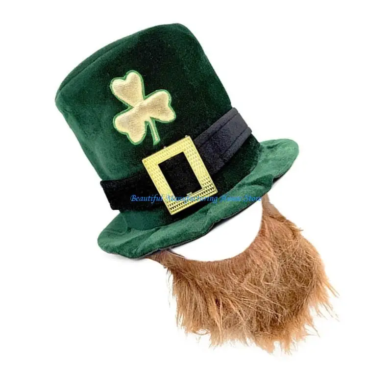 

E56A Patricks Day Party Hat Irish Festival Party Outfit for Festival Celebration