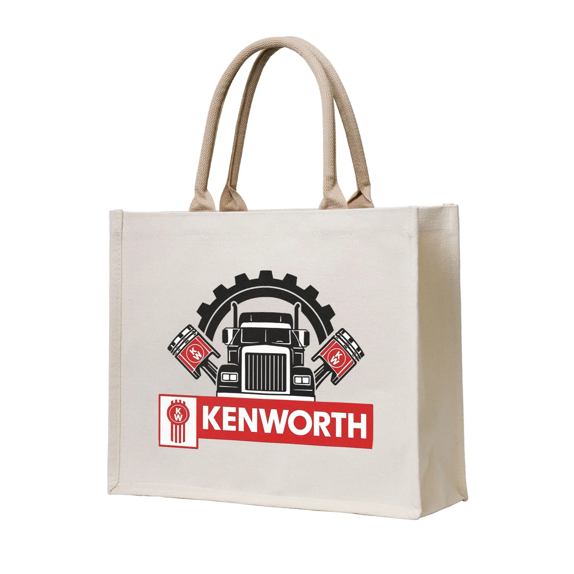 

Сумки для покупок с логотипом Kenworth, холщовая сумка-тоут, складная сумка-тоут для женщин, дорожная сумка через плечо