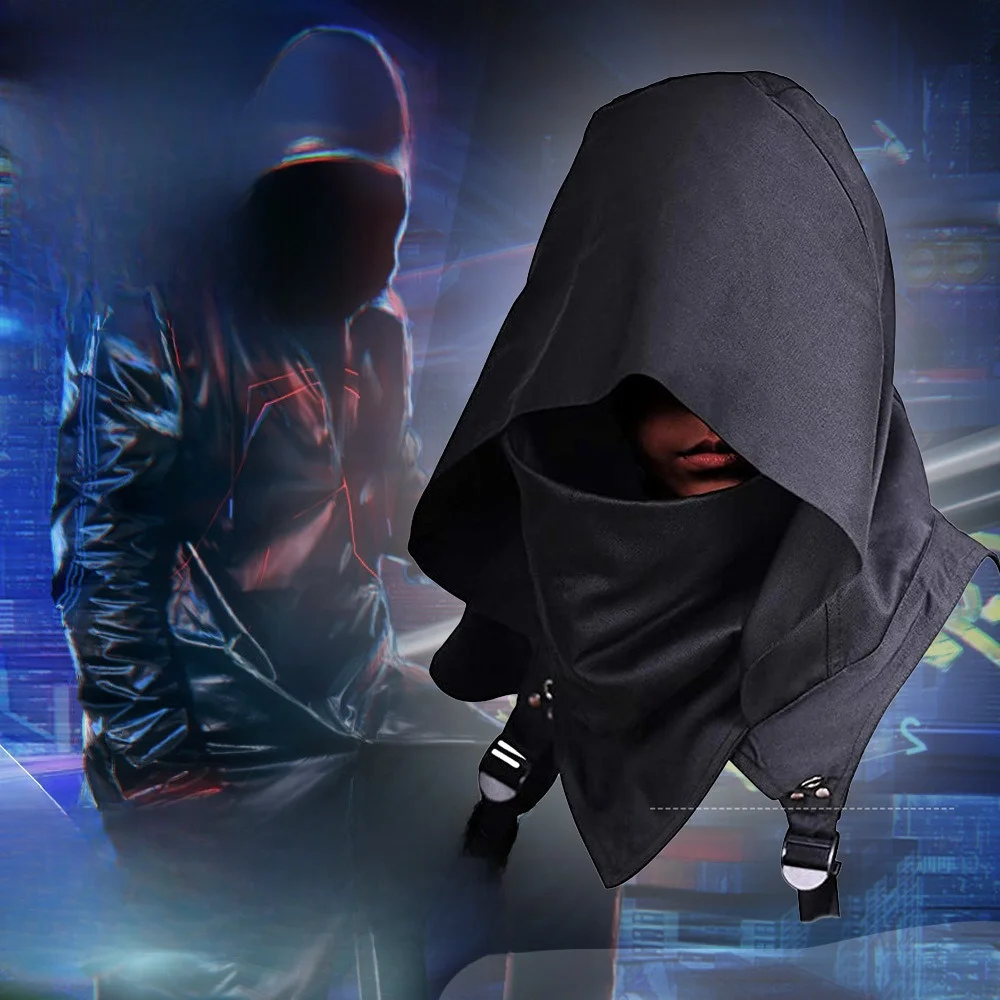 

loween Hooded Cloak Hat Role-plang Costume Chinese Production Spring Stage Performance Traditional Ethnic...