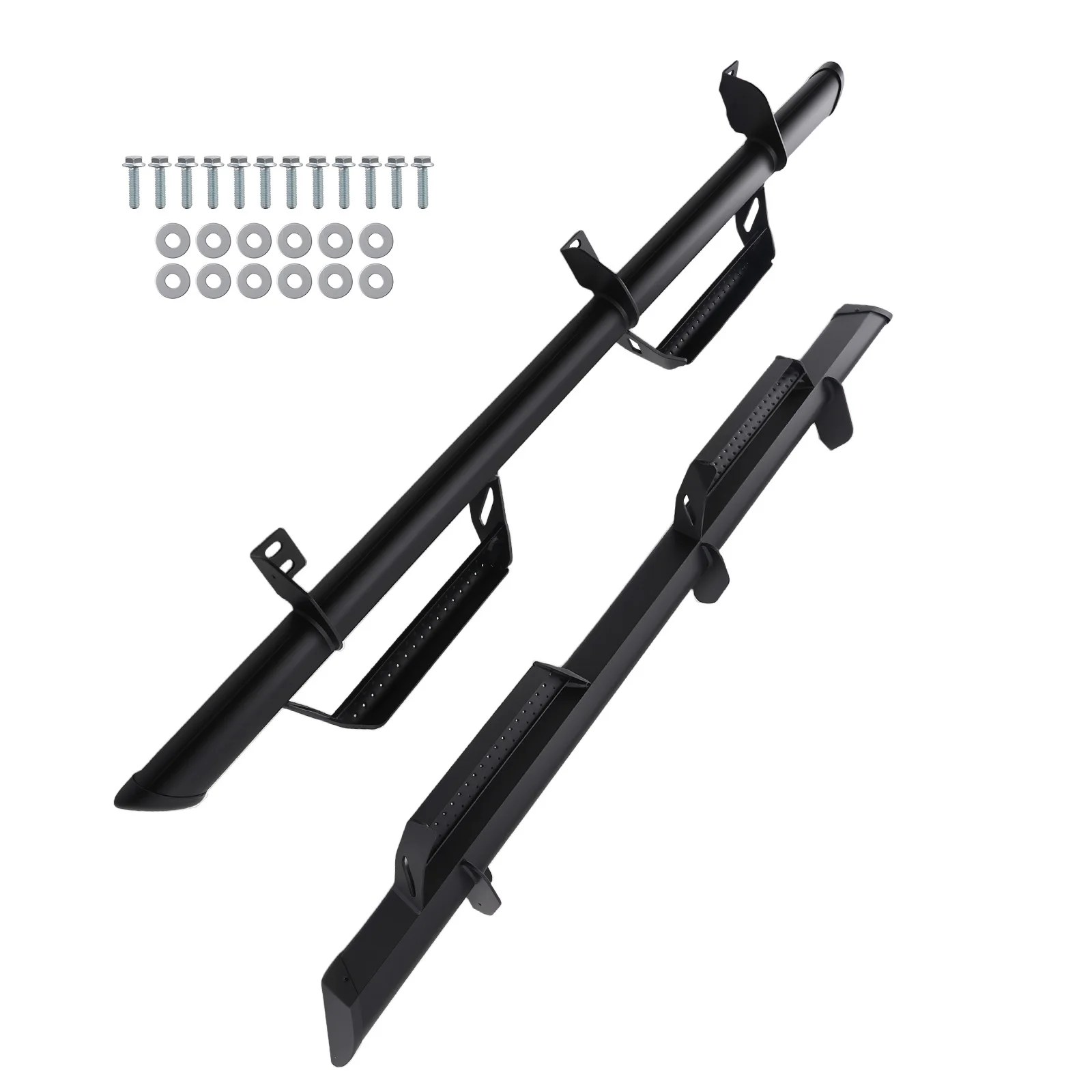 

Противоскользящие подножки для Toyota Tacoma 2024-2026 Crew Cab, боковые ступеньки 3 дюйма