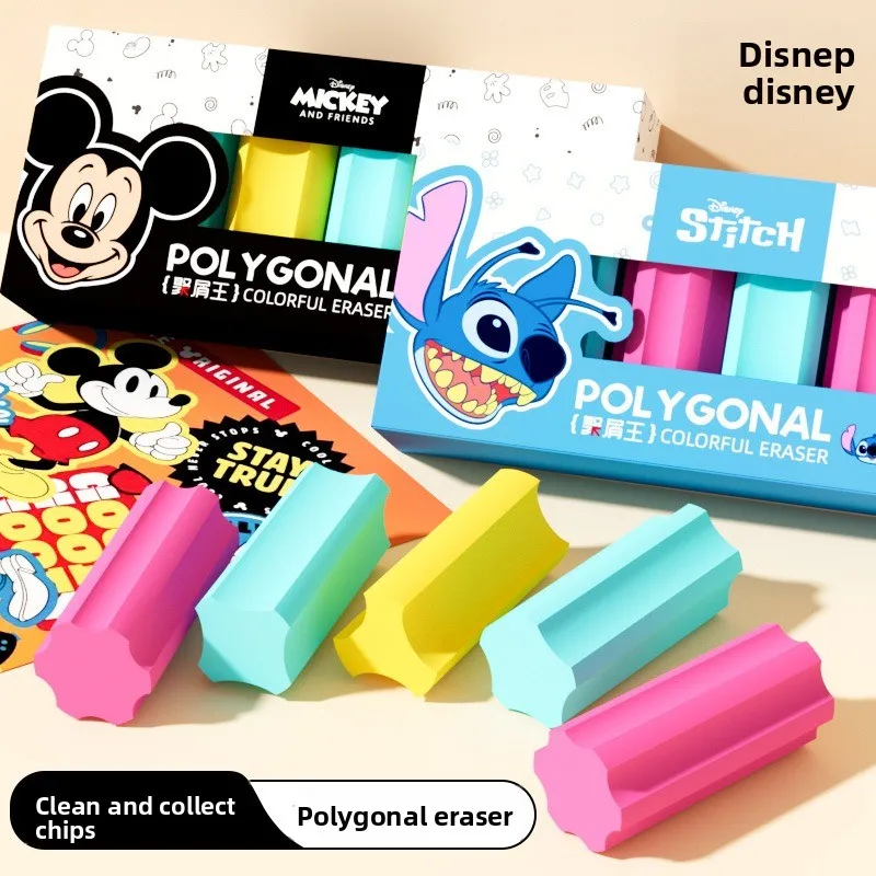 

Многоугольный ластик Ши Dizai Микки, ценные студенческие Тука, легко протираемый ластик, не оставляющий следов ластик.