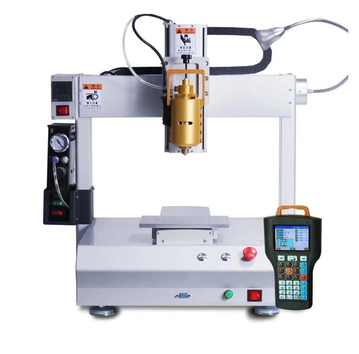 High Precision Automatic 30ml Single Station Hot Melt Glue Dispenser, Multi-Material Applicable (Grease/Quick-drying Glue)