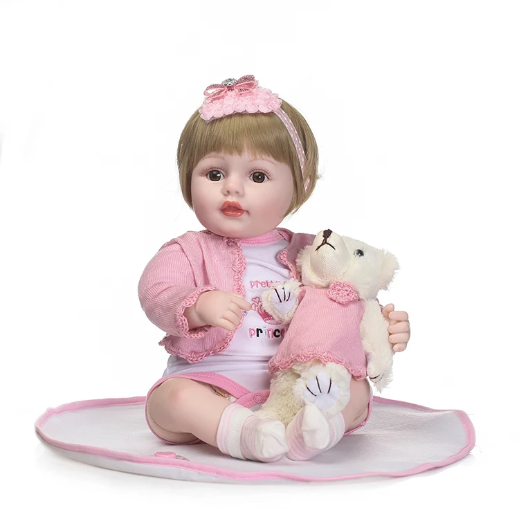 SANDIE COLLECTION Beautiful lifelike reborn doll toy fashion wig hair soft touch top dolls for girls