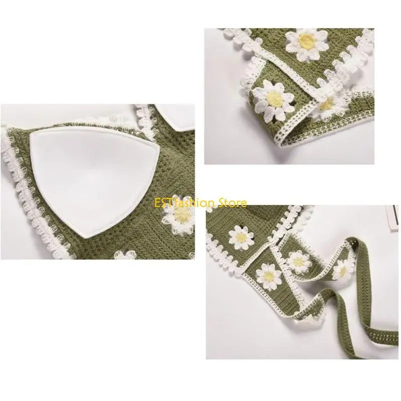 Y5GC All-match Female Sexy Corset Cami Crop Tops Padded Summer Halter Backless Vest