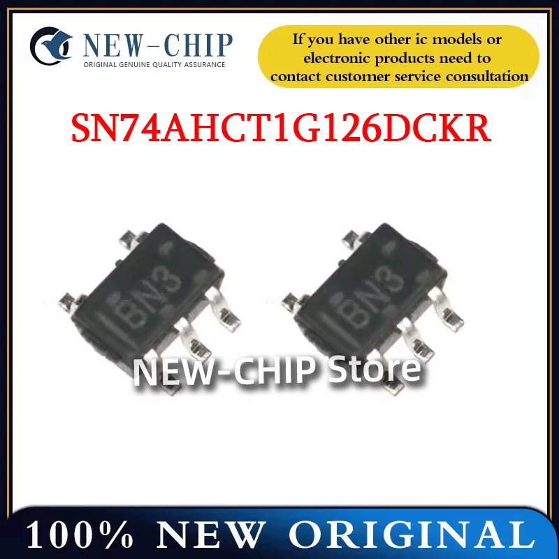 50PCS-1000PCS/LOT  SN74AHCT1G126DCKR  Screen printing  BN*  BN3  BNG  SOT-353 Cache and line driver  New Original  SN74AHCT1G126