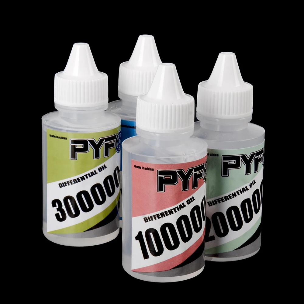 PYFORE 60ML Hoge Concentratie Diff Olie 100000 CST ~ 500000 CST Voor 1/5 1/8 RC Model Auto Monster Truck buggy Truck Accessoires