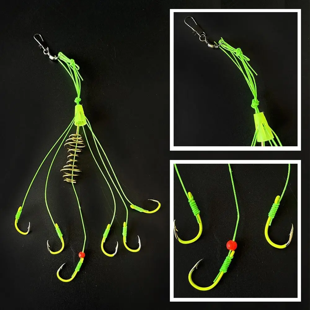 Hot Carbon Steel Bait Fishhooks Hanging Tackle Method Leader Fishing Flap hook Stainless Steel Feeder hook Fishing