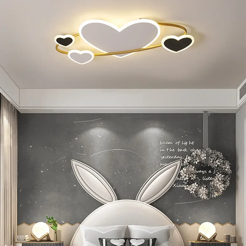 

Modern LED Chandelier For Children's Room Bedroom Study Nursery Ceiling Lamp Girls Boys Kids Creativity Star Light Fixture