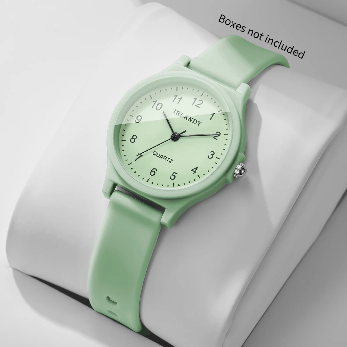 Fashion Arabic Dial Women Quartz Watch Casual Silicone Strap Ladies Wristwatches Reloj Mujer Girls Clock (Without Box)
