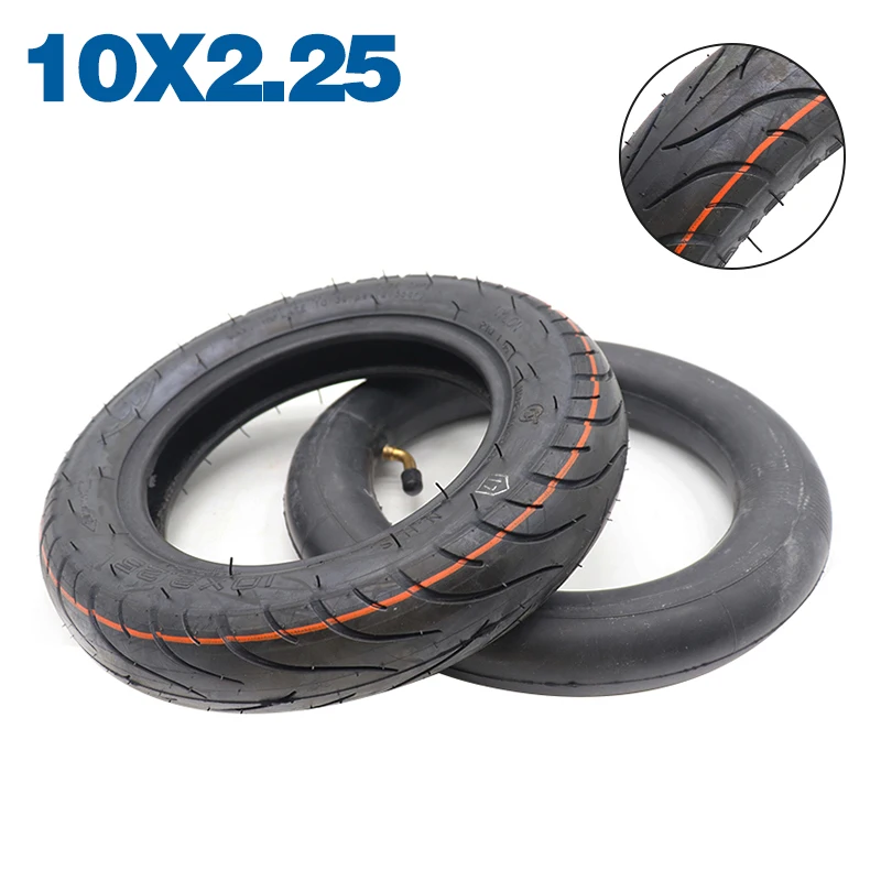 10 inch CST 10x2.25 Tyre with aluminum alloy hub frame 10*2.25 Inflation Tire for Electric Scooter Electric Bicycle Accessories