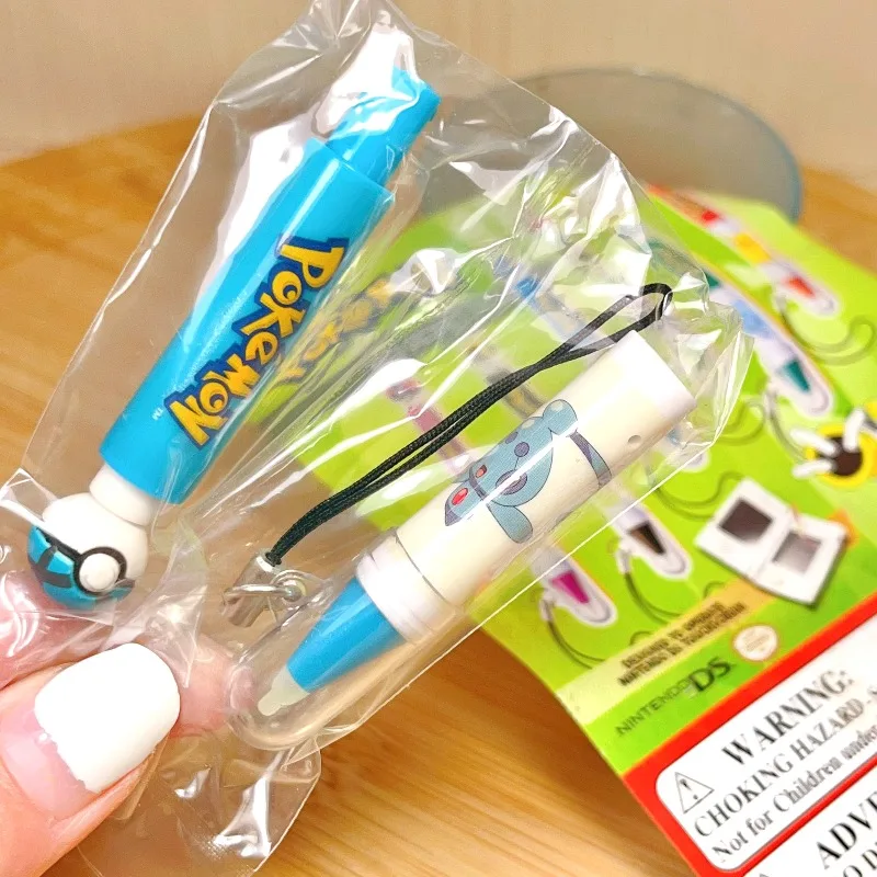 Pokemon Figure Pikachu Cartoon Doll Stylus Bag Pendant Keychain Children Toy - view 4