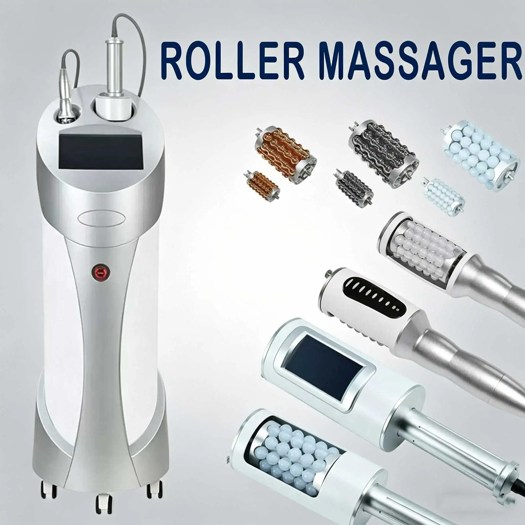 Vertical 8D Roller Massager for Shaping Body Shape, Slimming Health, Electric Inner Ball Roller for Beauty Salons view 2