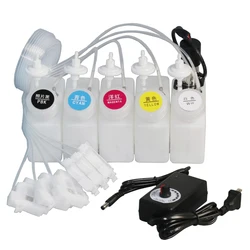 L1800 Dtf Ink System Circulation Complete L800 L801 L805 L810 L850 Ciss with Motor Dtf Printer Continuous Ink Supply System