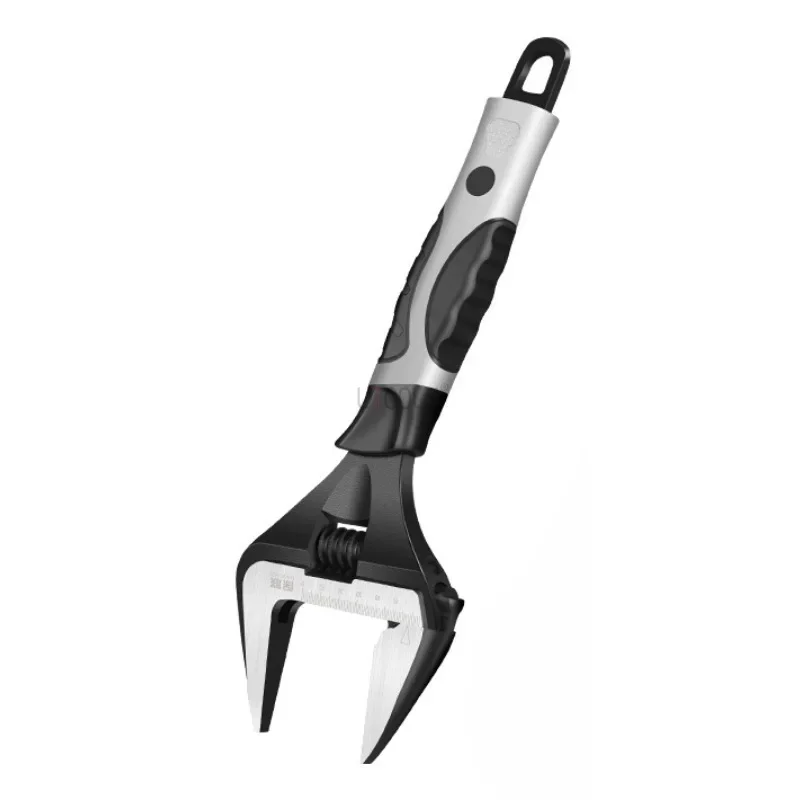 Llave Universal de gran apertura para baño, herramienta de reparación de grado Industrial, ajustable, multifunción, 6/8/10/12 pulgadas