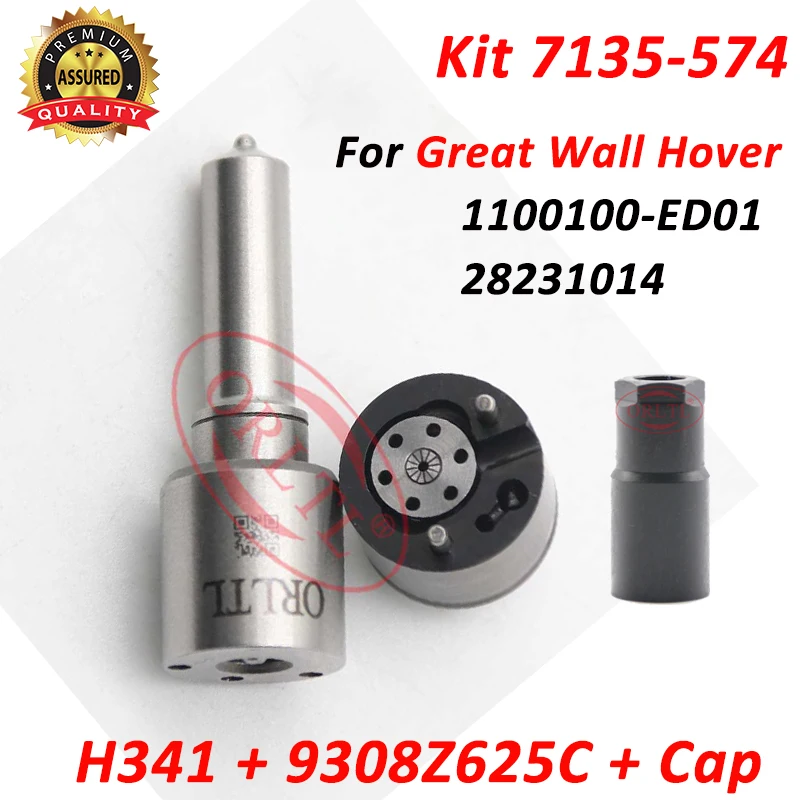 

Repair Kit 7135-574 Injector Nozzle H341 Valve Assy 9308Z625C For Great Wall Hover V200 X200 1100100-ED01 28231014