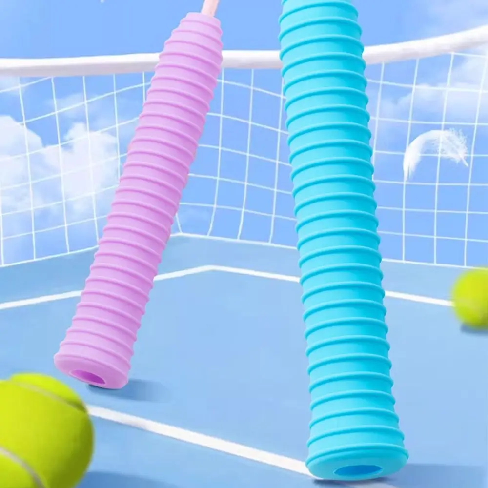 High Quality Multicolor Badminton Grip Washable Silicone Fishing Rod Sleeve Non-slip Waterproof Handle Cover Badminton