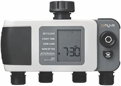 Orbit B-hyve XD 4-Port Smart Hose Timer | Wi-Fi Outdoor Watering Controller