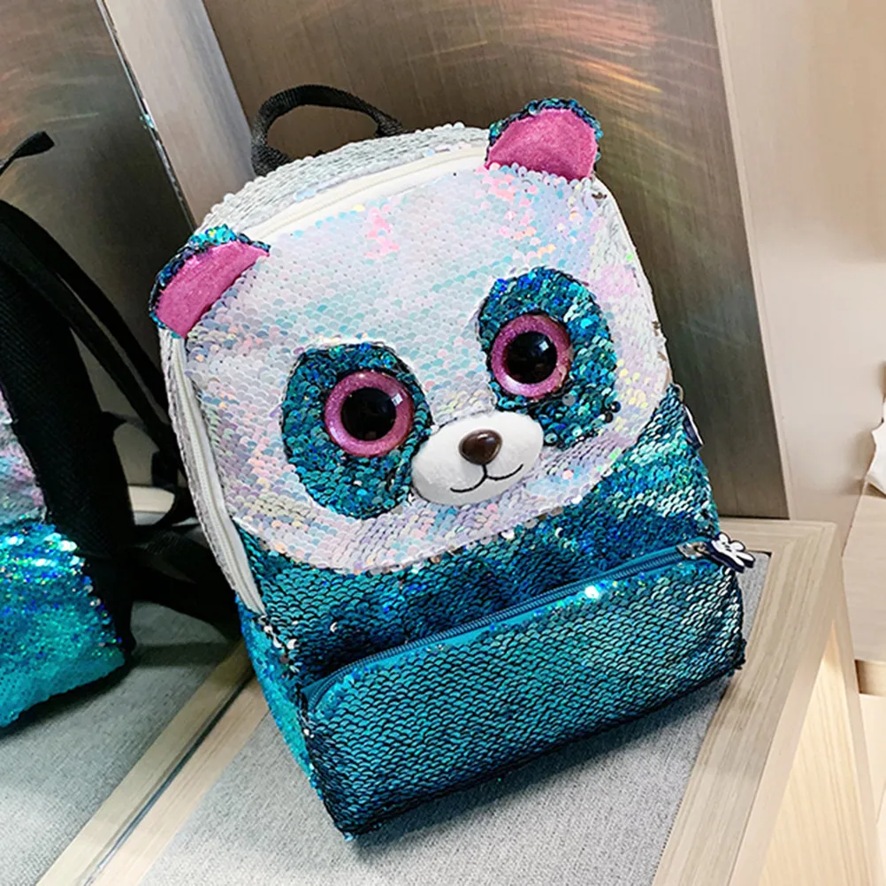 女の子、子供、女性向けの、きらめくスパンコールが施されたミニバックパック。ショッピングや旅行、普段使いに最適。