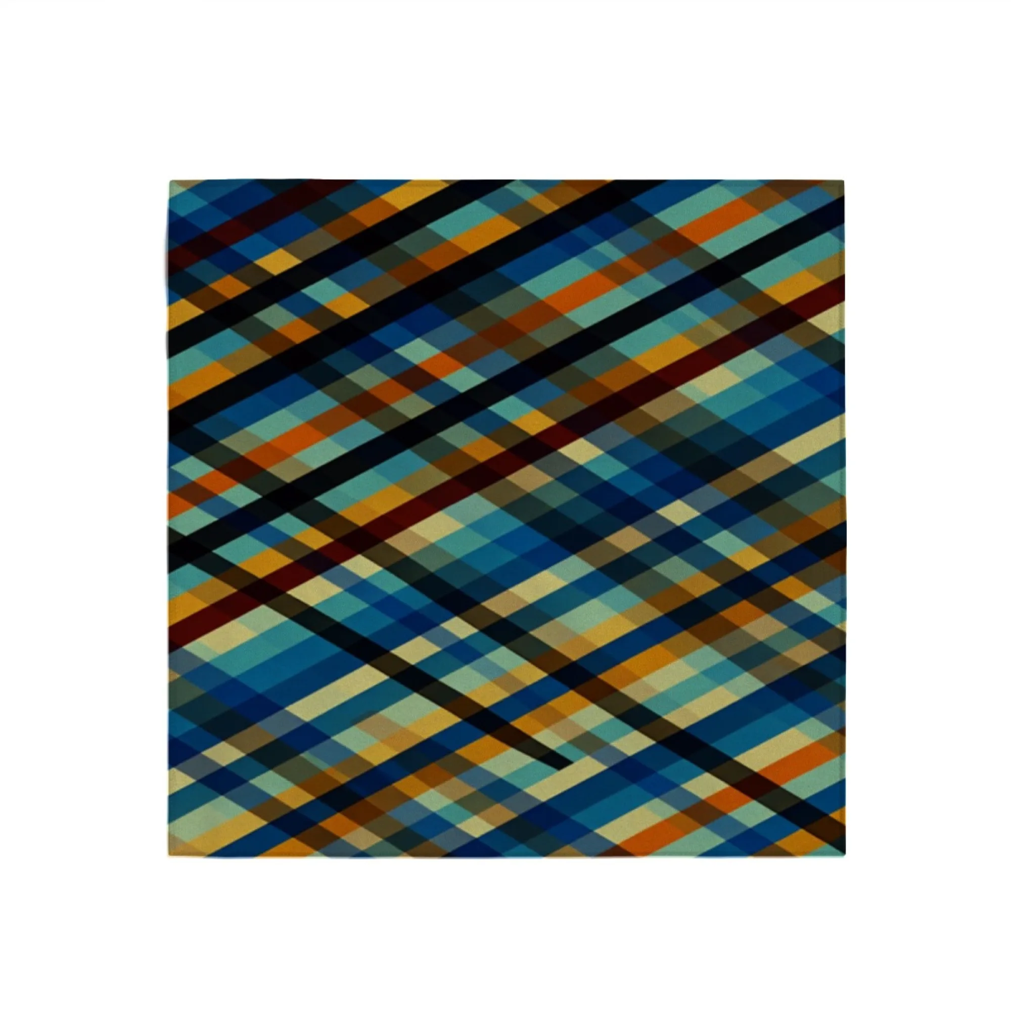 Custom Silk Scarf Personalized Logo Print Fashion Square Scarf For Women Versatile Headband Bag Accessory