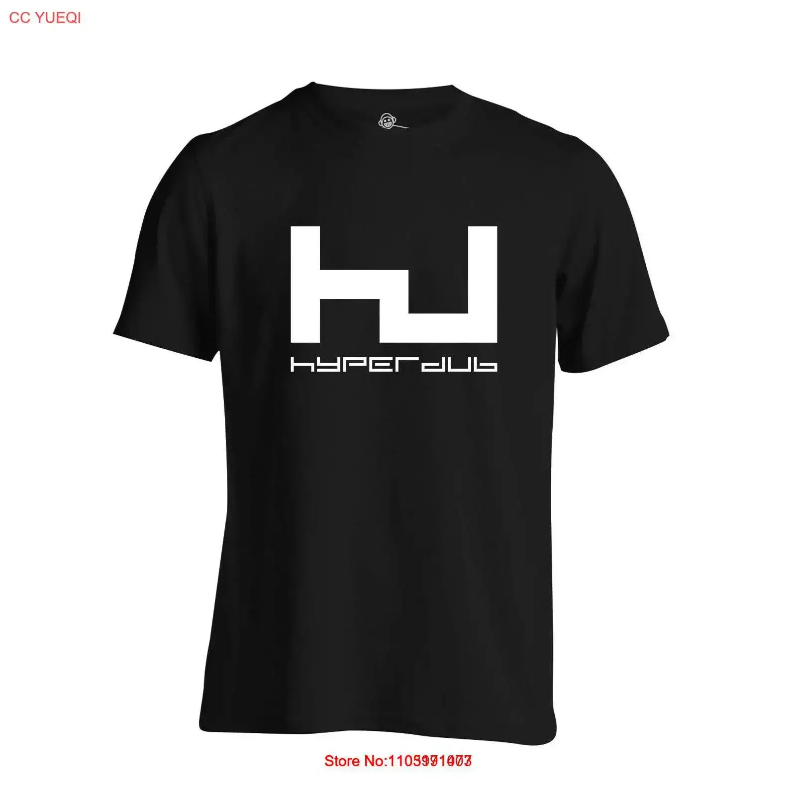 تي شيرت Hyperdub Records Dubstep Uk Bass عتيق مغسول مريح ومسامي ومتعدد الاستخدامات ملابس عصرية ناعمة قليلاً