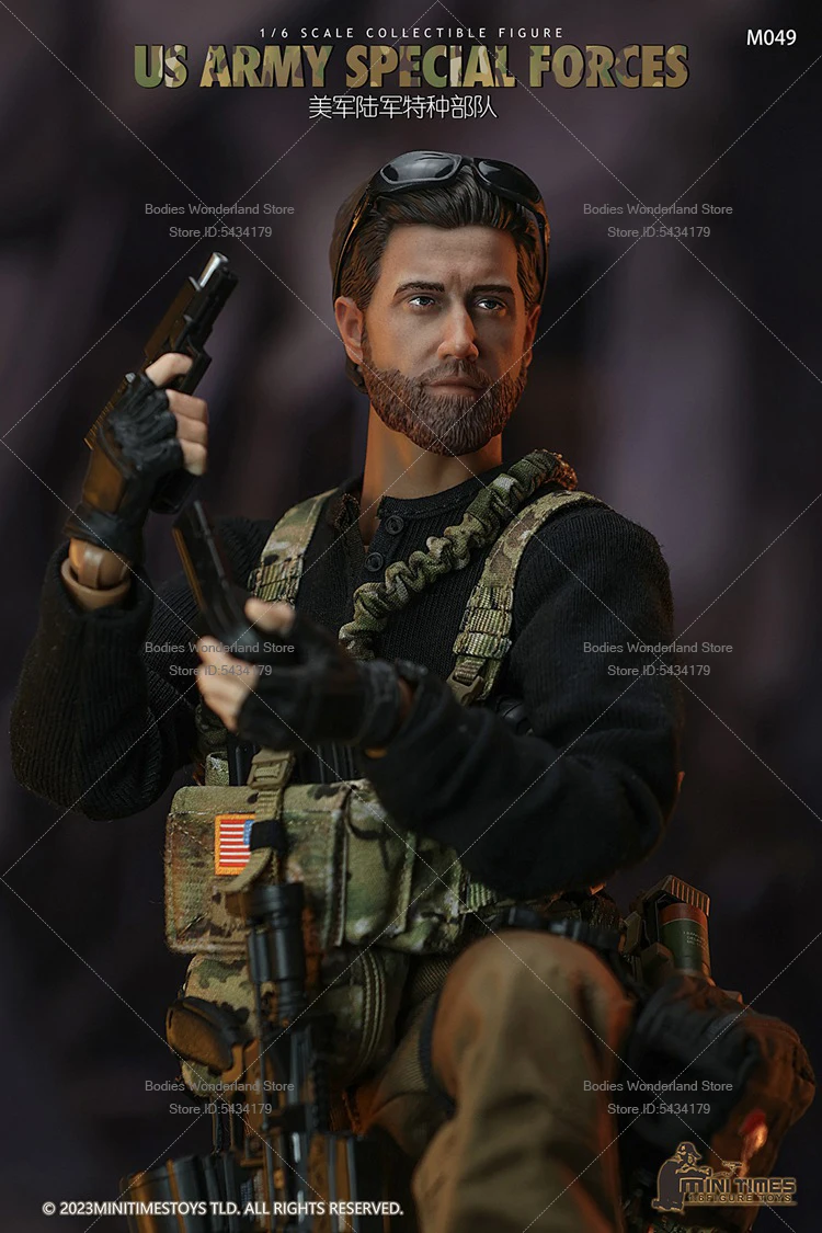 在庫あり ミニタイムズトイズ M049 1/6スケール 男性兵士 米陸軍特殊部隊 12インチ フルセット アクションフィギュア ドール コレクション