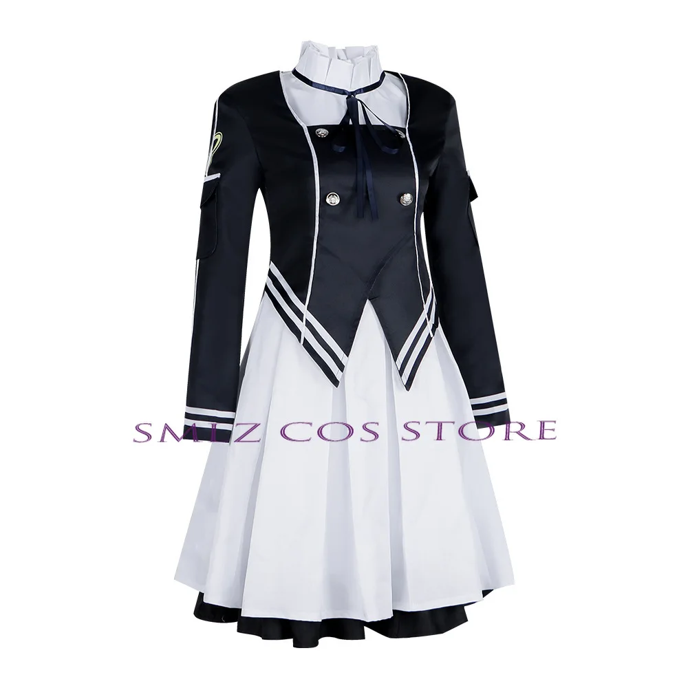 Virtuosa Cospaly Spiel Arknights Arturia Kostüm schwarz Uniform Kleid Perücke Set Anime Party Spiel Outfit für Frau