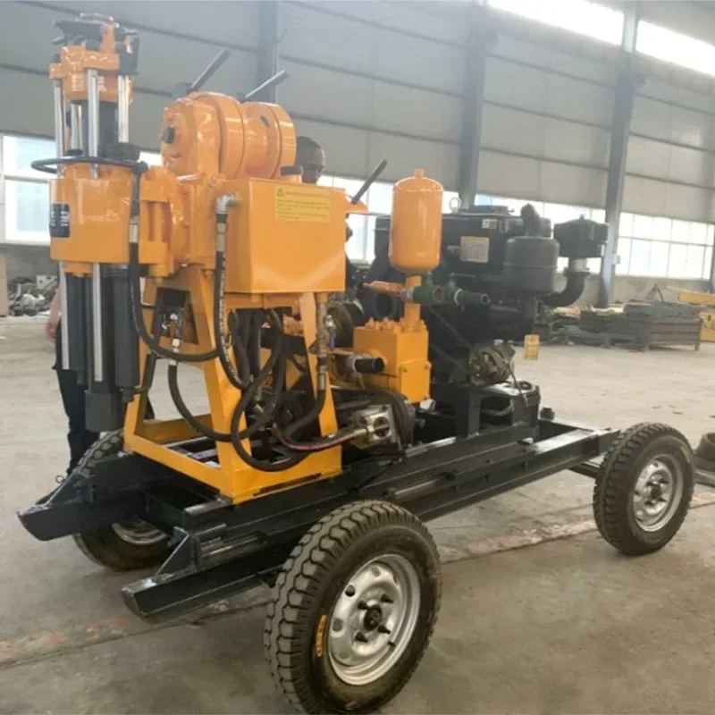 Core Drilling Rigs / Hydraulic Exploration Water Well Drilling Machine / Oil And Electric Power Drilling