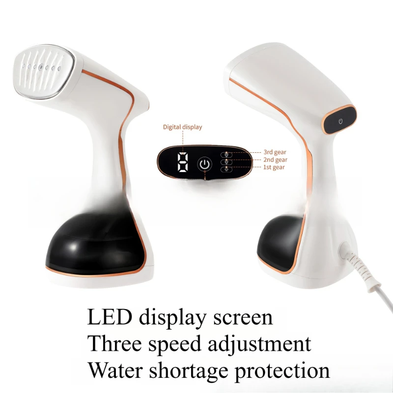 مُبخّر ملابس محمول باليد، مكواة بخار منزلية كهربائية للملابس، ماكينة بخار محمولة سريعة الحرارة للسفر المنزلي