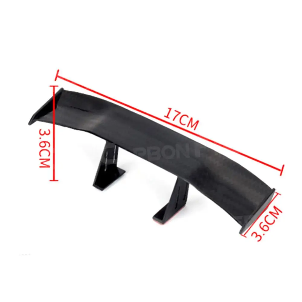 GT Style Small Rear Trunk Spoiler Wing Car Rear Spoiler Boot Mini Wing Model Decoration Auto Accessories Universal Wing