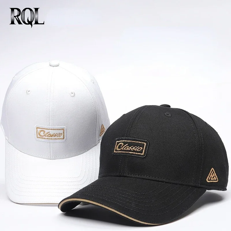 Men's Sun Hat Baseball Cap For Male 2024 Winter Hat Fashion Luxury Brand Letter Embroidery Adjustable Cotton Hip Hop Trucker Hat