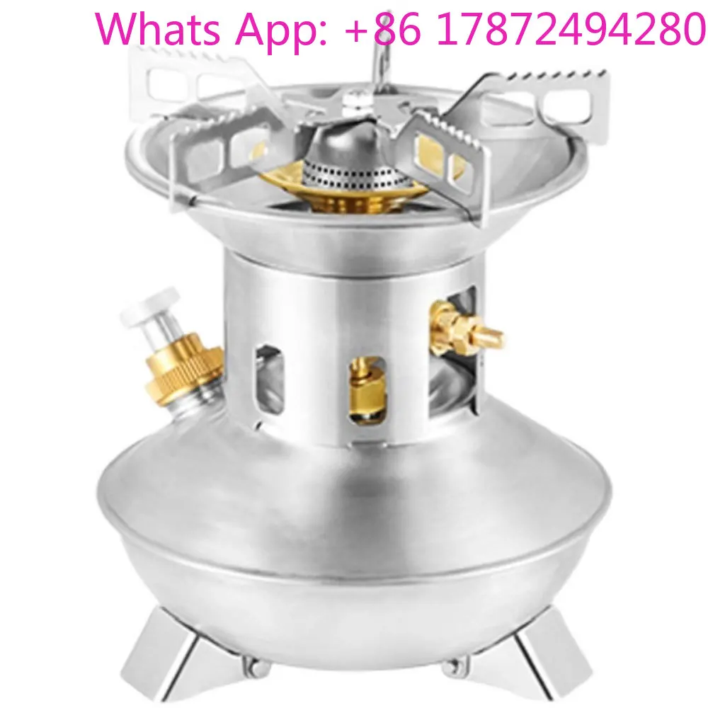 Factory New Stove Outdoor Camping  Portable Outdoor Cookware Mini Liquid Fuel Burner Petrol Oi