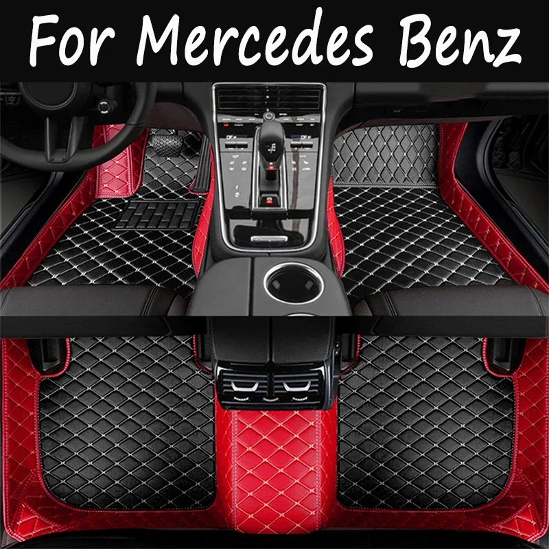 

Car Floor Mats For Mercedes Benz GLE Class W167 V167 Five Seats 2022 2021 2020 2019 Custom Auto Foot Pads Interior Accessories