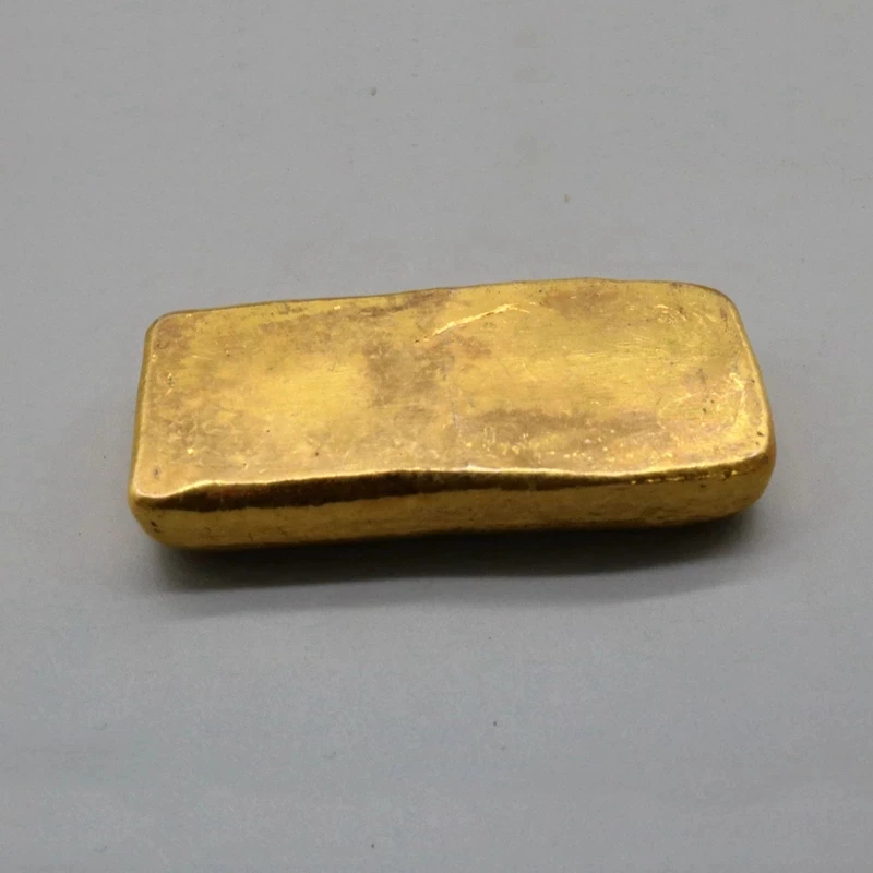 Republic of China Ancient Gold Bar Antique Crafts Gold Bars Ingot Collection Coin Commemoratvie Gifts