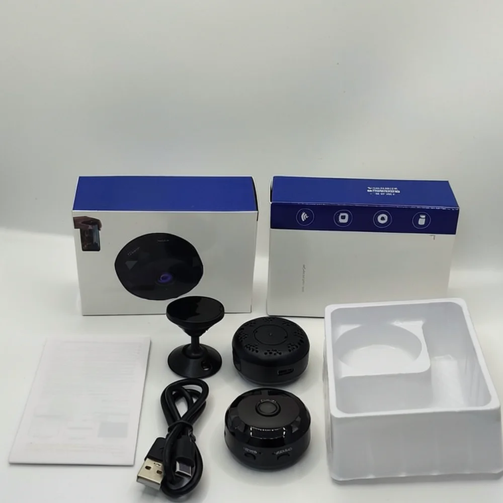 Wireless Smart Home Security Camera W10 Wifi Surveillance Monitor HD 1080P Remote Access Motion Detection Device
