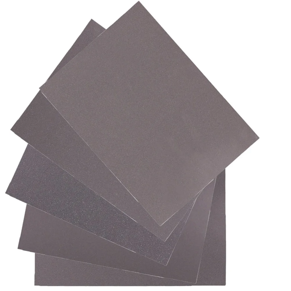 มือ Sander กระดาษทรายผู้ถือ 6PCS 80/120/180/240/320 กรวดบดภาษาโปลิชคําเครื่องมือคลิปโลหะพลาสติก/โฟมปฏิบัติ