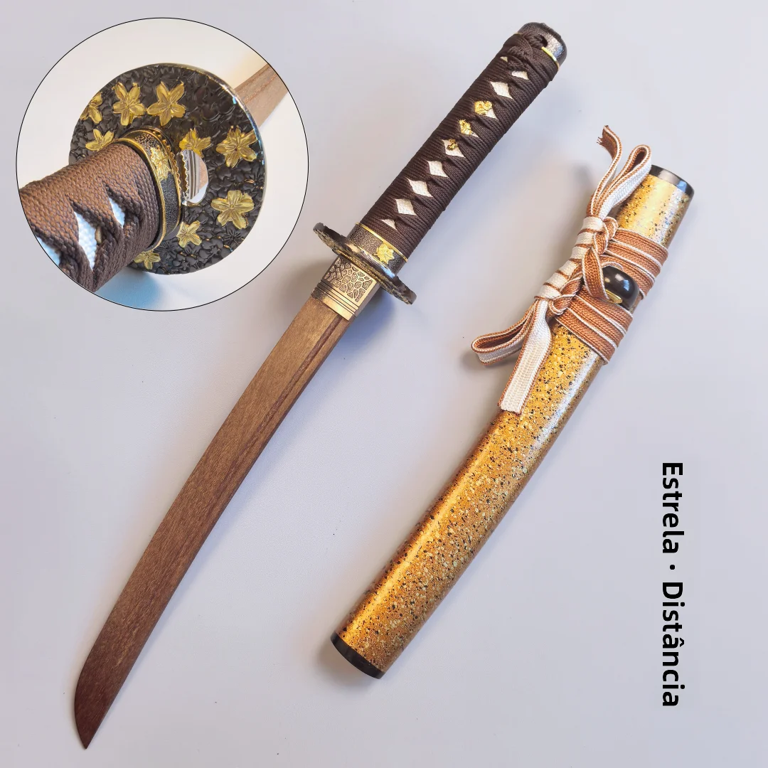 japanese-style-wooden-short-sword-with-sheath-martial-arts-performance-props-child-safety-practice-short-wooden-knife