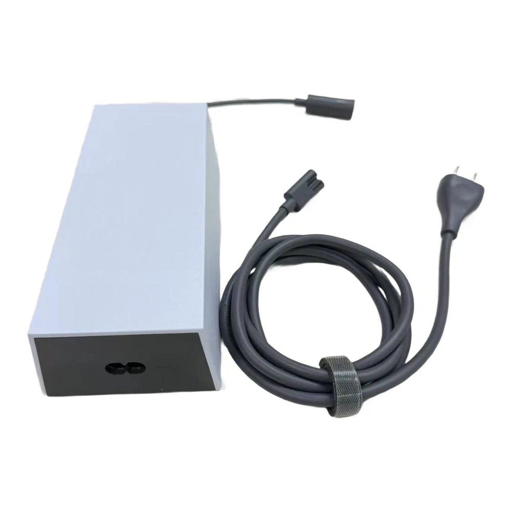 1 4 بوصة 57 فولت شاحن سيارة موائم مصدر تيار التيار المتناوب تيار مستمر محول أبيض وأسود اللون غير قابل للتشوه الاستخدام العملي